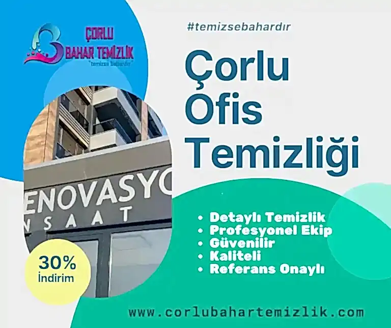 Corlu Ofis Temizligi 2024