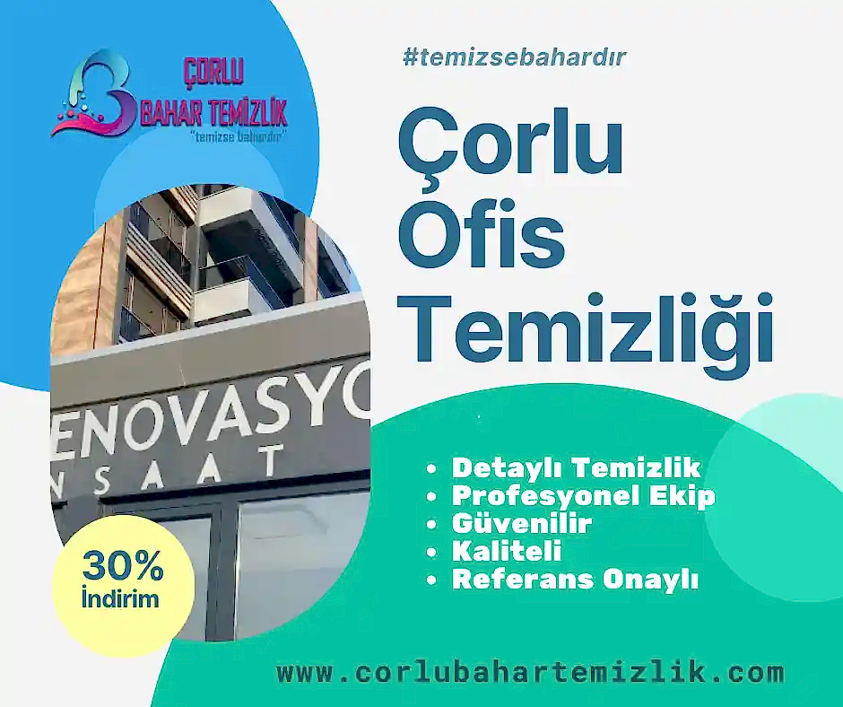corlu ofis temizligi