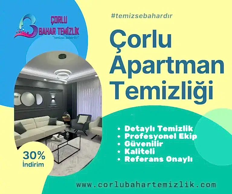 Corlu Apartman Temizligi 2024