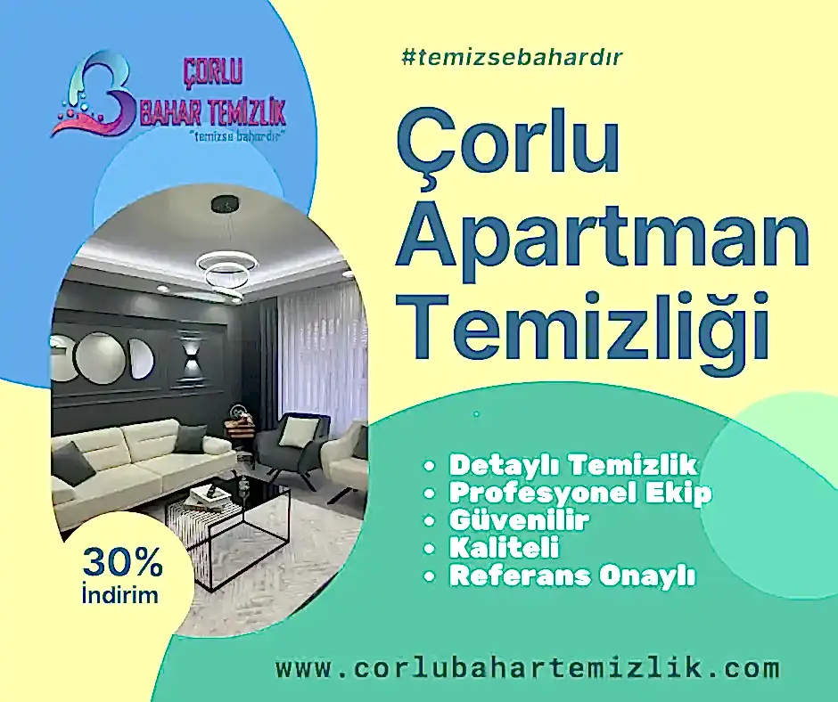 corlu apartman temizligi