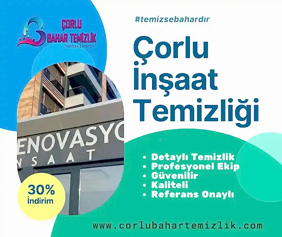 corlu insaat temizligi