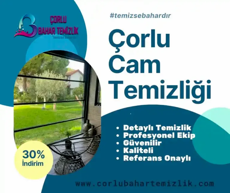 Corlu Cam Temizligi:Pırıl Pırıl Manzaralar