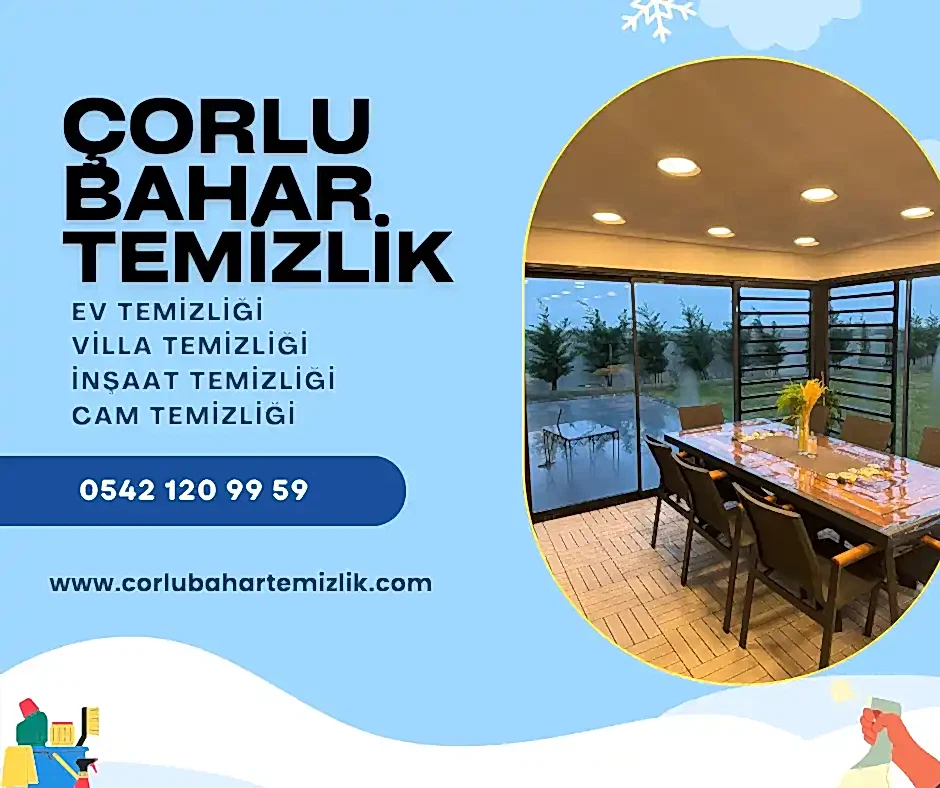 corlu temizlik sirketi bahar temizlik